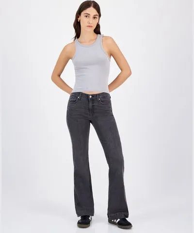 7 For All Mankind Women's Dojo Tailorless Mid-Rise Jeans