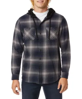 8/14/2020 UNIONBAY | Dark Navy Plaid Flannel Hoodies for Men