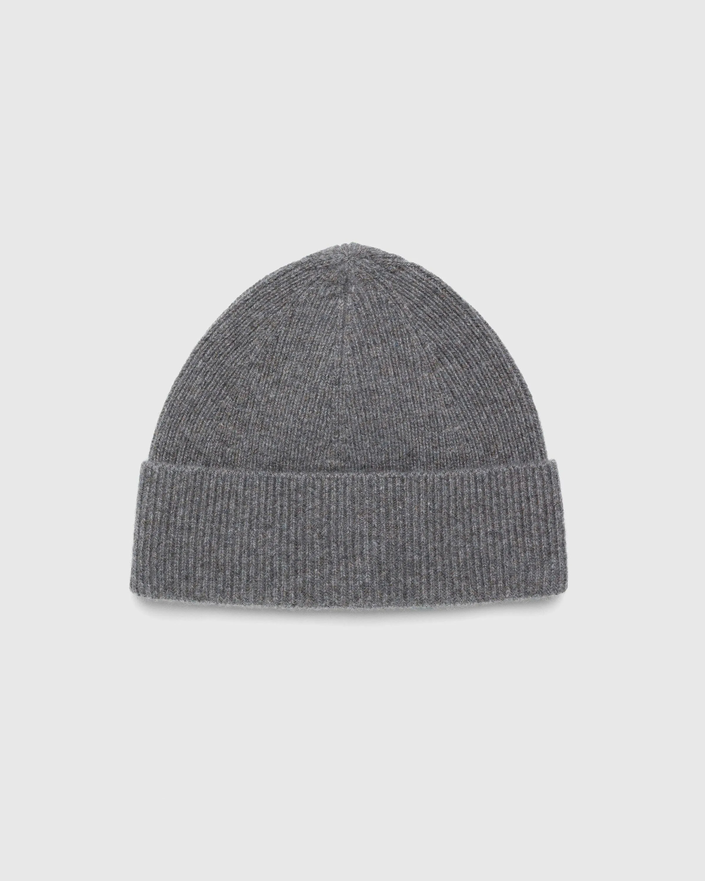 Acne Studios – Wool Cashmere Beanie Grey | Highsnobiety Shop