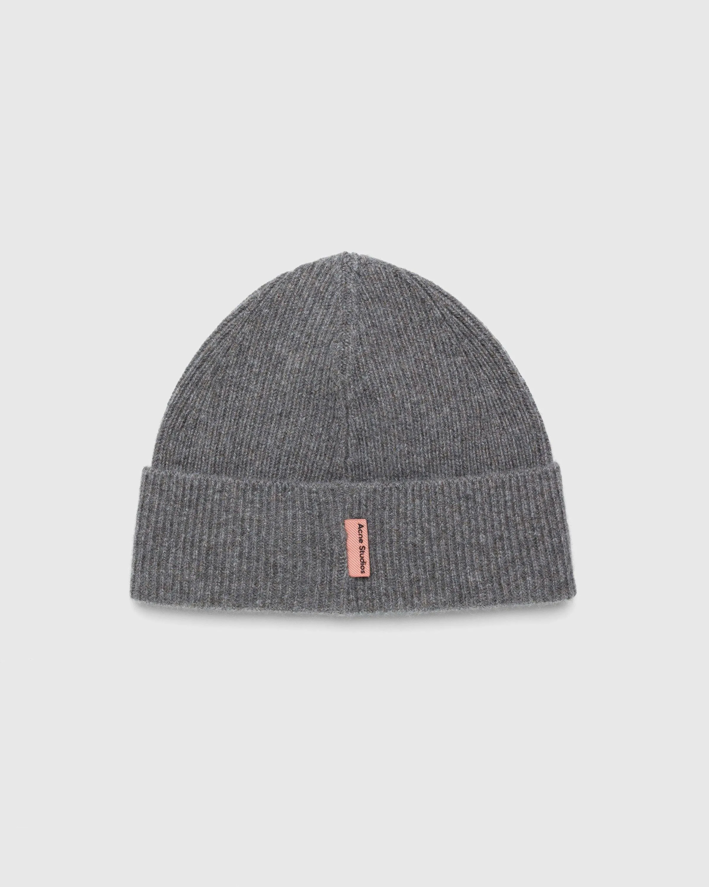 Acne Studios – Wool Cashmere Beanie Grey | Highsnobiety Shop