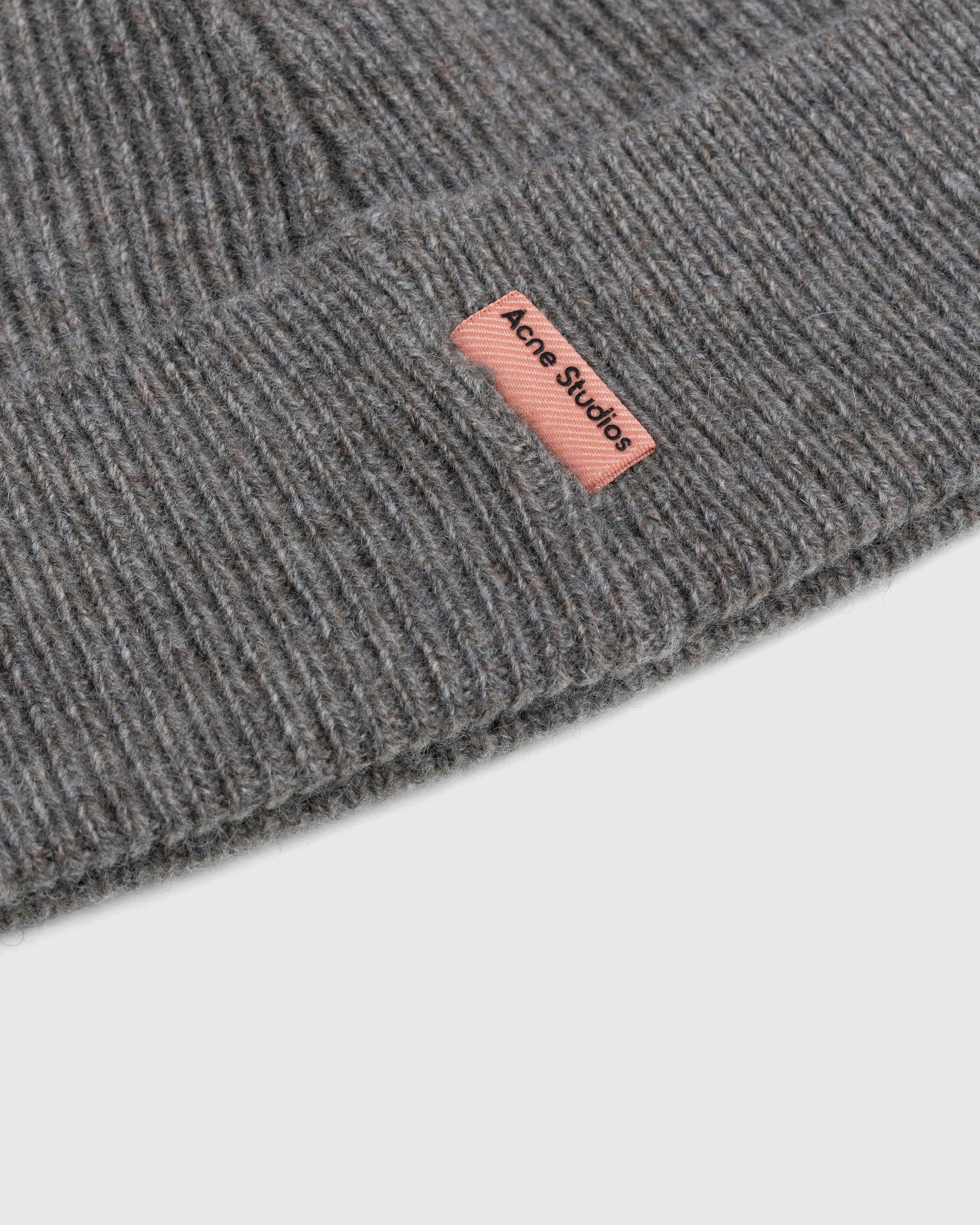 Acne Studios – Wool Cashmere Beanie Grey | Highsnobiety Shop