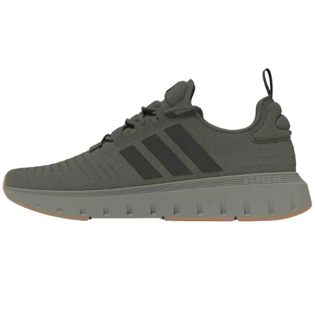 Adidas Swift Run 23 Sneaker Dark Green/ Black/ Gum (Men's)