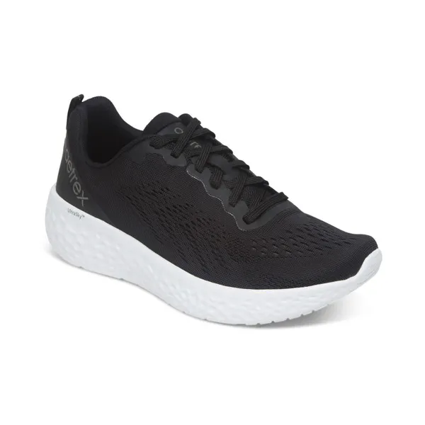 Aetrex Danika Sneaker: Black 