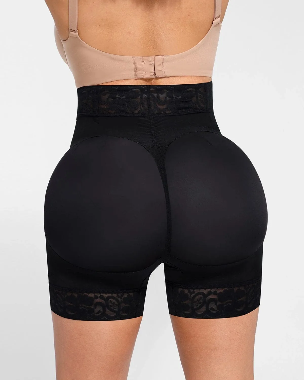 AirSlim Mid-Rise Lace Butt-Lifting Shorts