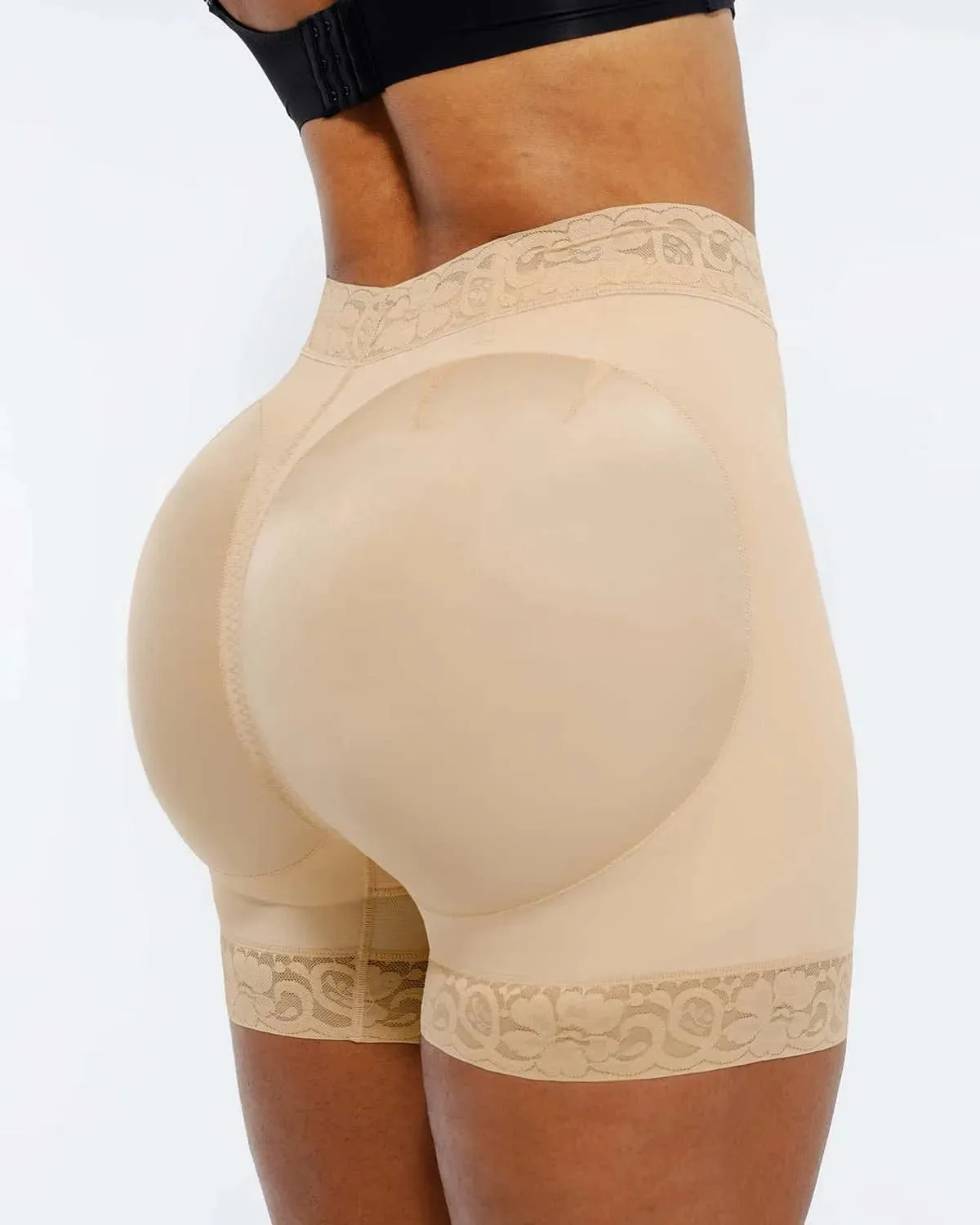 AirSlim Mid-Rise Lace Butt-Lifting Shorts