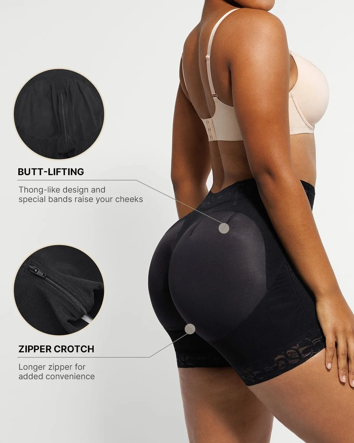 AirSlim Tummy Compression Butt-Lifting Shorts