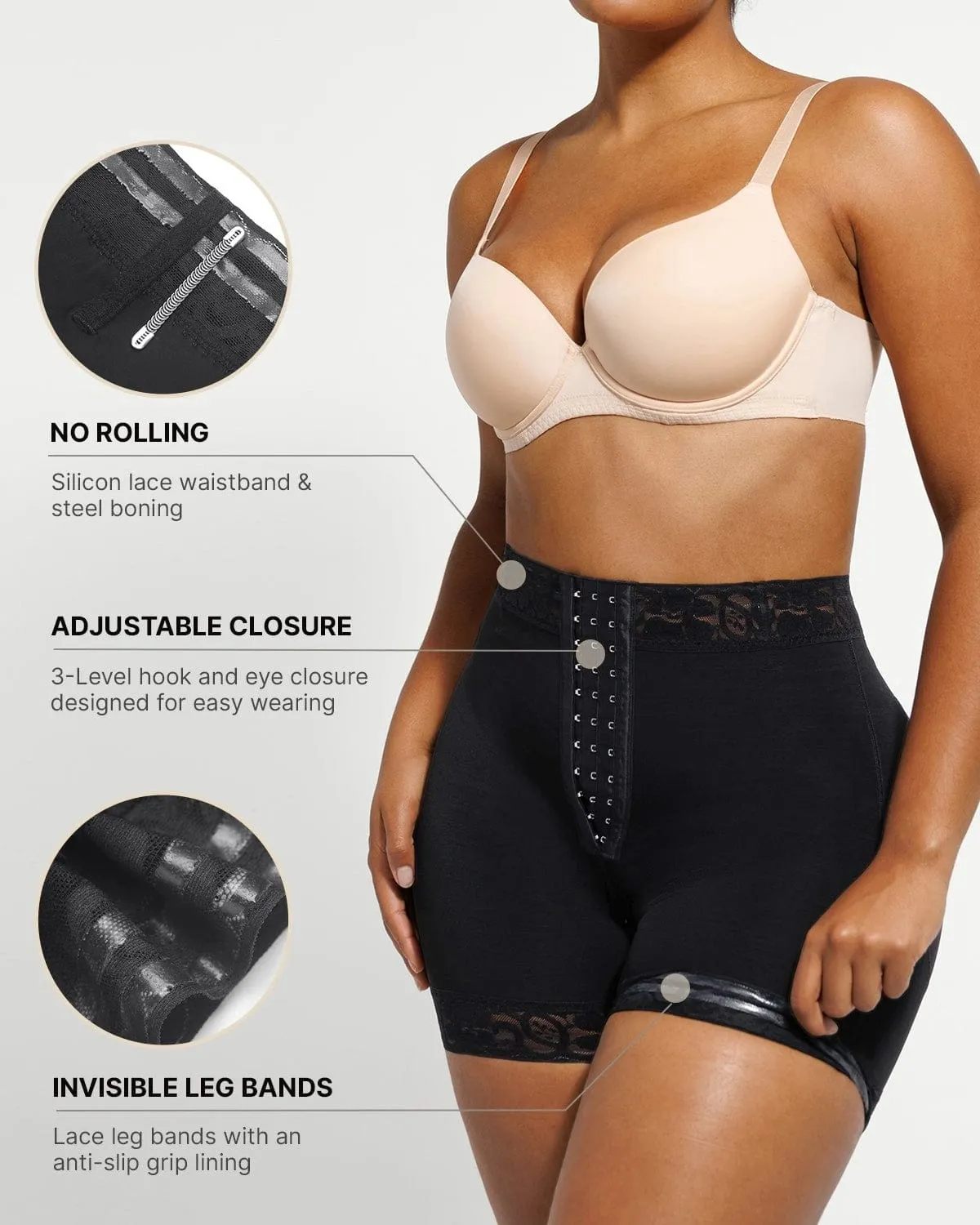 AirSlim Tummy Compression Butt-Lifting Shorts