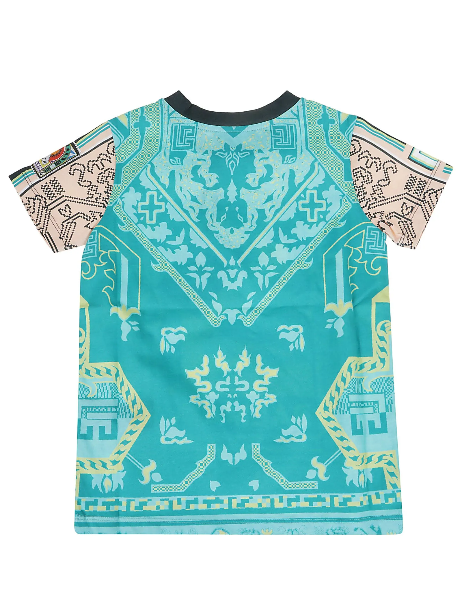 Balmain Kids Graphic Printed Crewneck T-Shirt