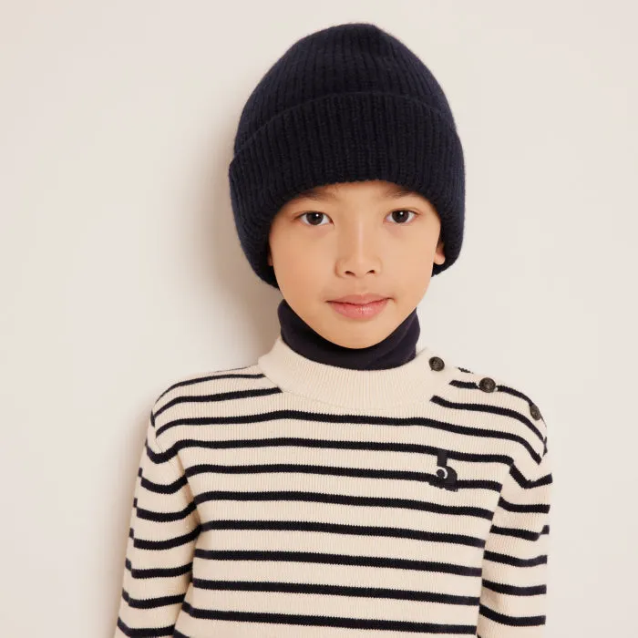 Bonpoint Child Benny Hat Marine Blue