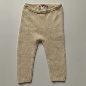 Bonpoint Cream Cashmere Leggings: 6 Months