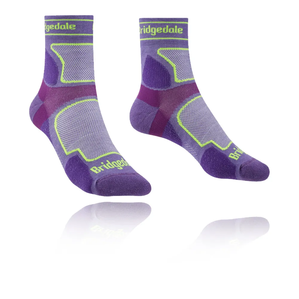 Bridgedale TRAIL RUN Ultralight T2 Coolmax Sport Women's 3/4 Crew Socks - AW24