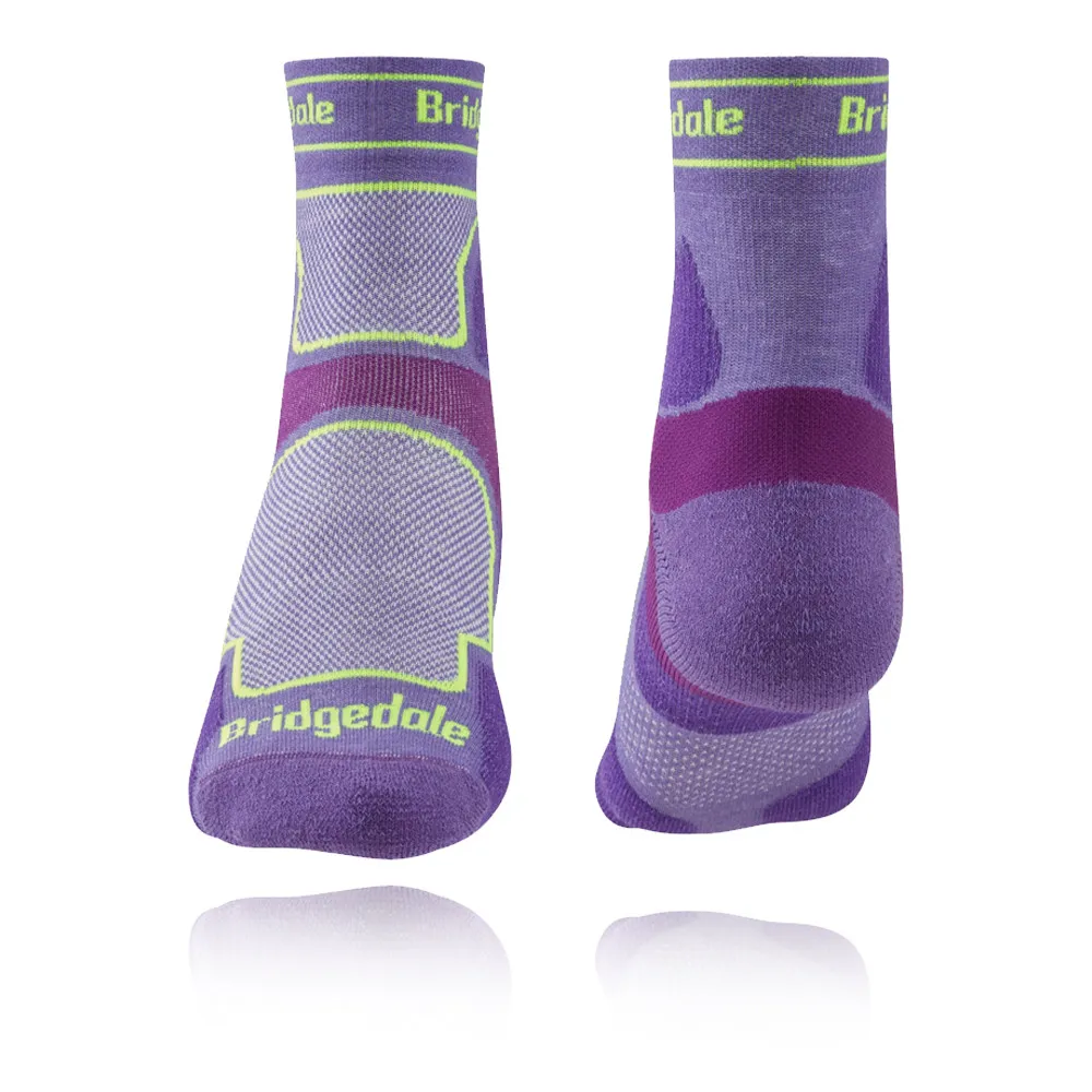 Bridgedale TRAIL RUN Ultralight T2 Coolmax Sport Women's 3/4 Crew Socks - AW24