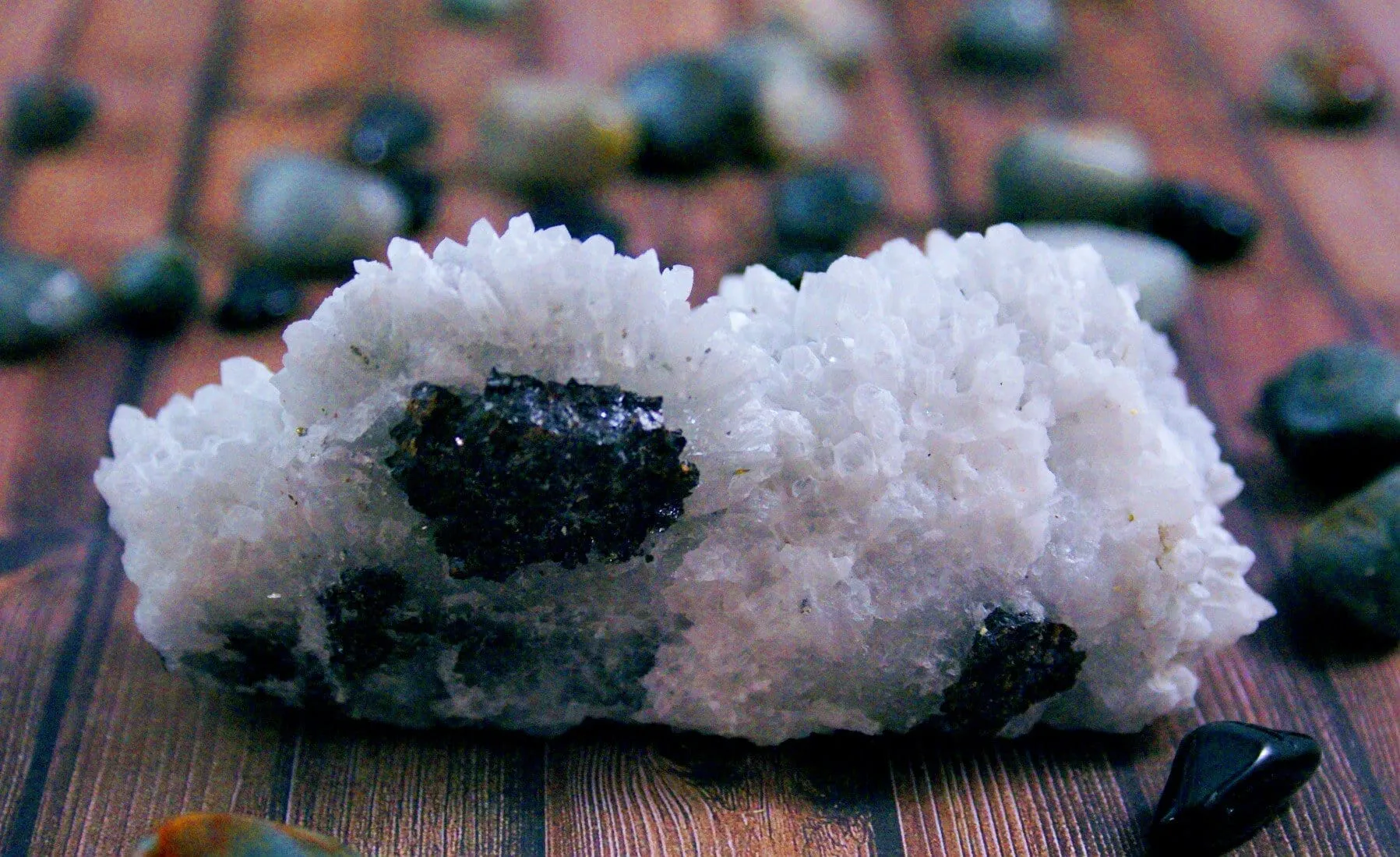 Bulgarian Quartz With Galena