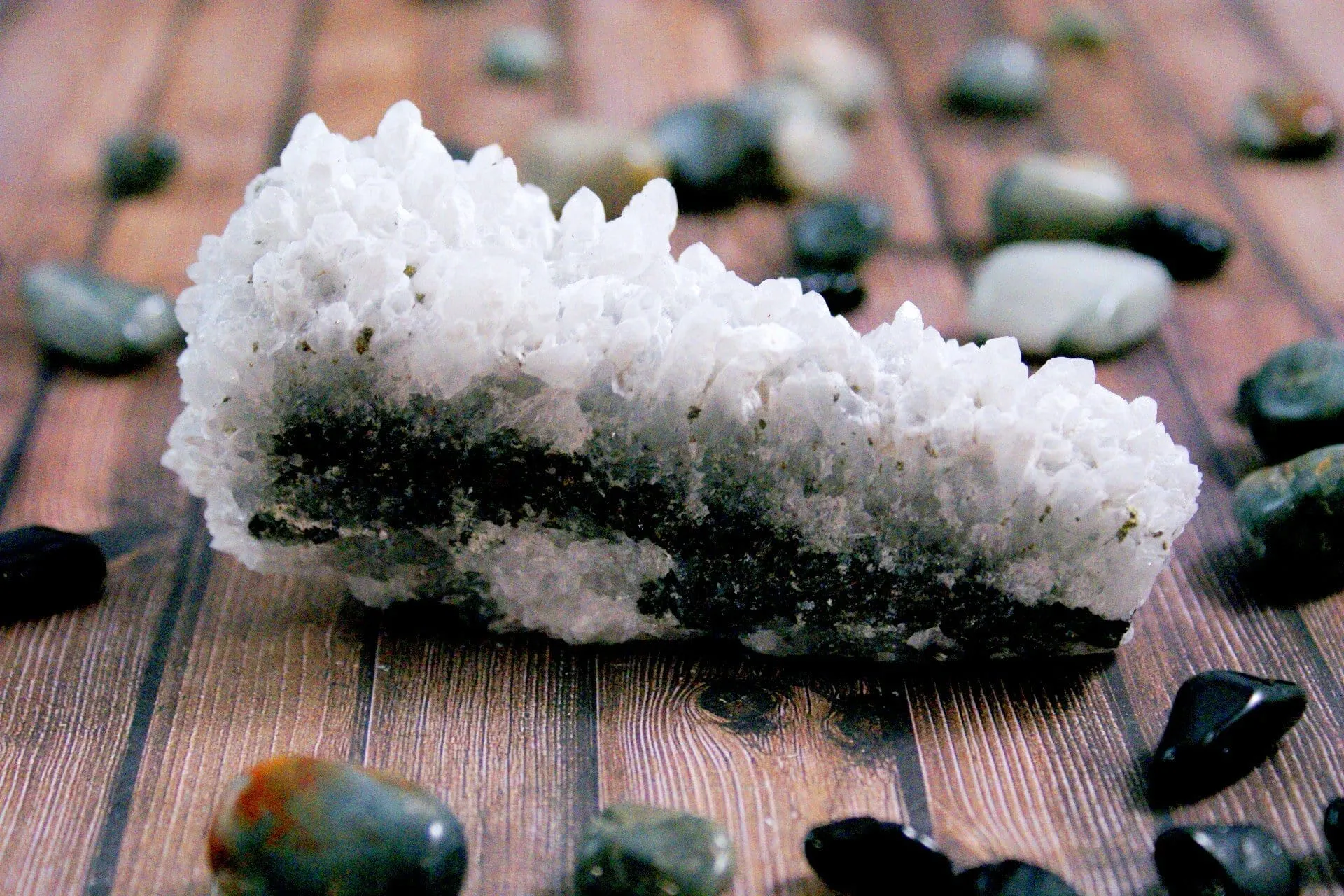 Bulgarian Quartz With Galena