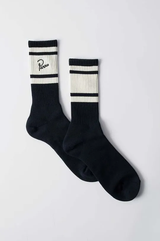 by Parra socks Crew Socks navy blue color 52281