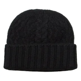 cableami - Cashmere Alan Beanie - Black