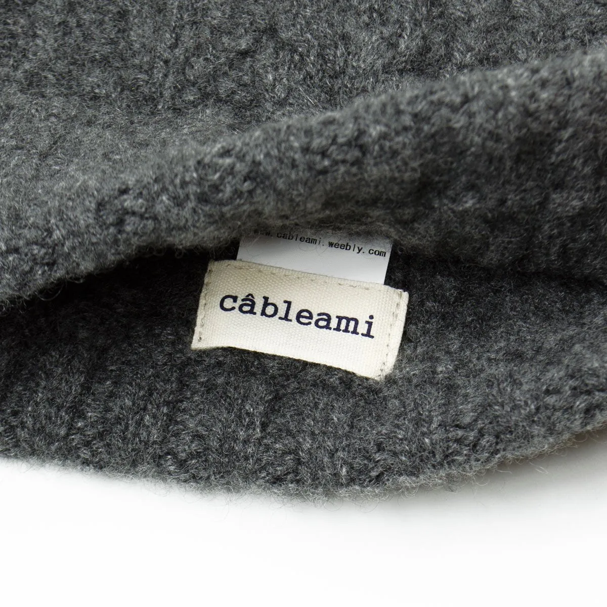 cableami - Cashmere Alan Beanie - Gray