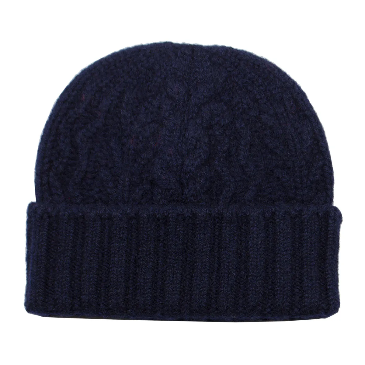 cableami - Cashmere Alan Beanie - Navy