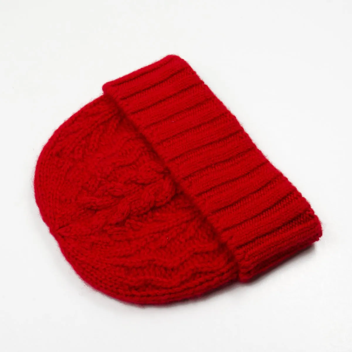 cableami - Cashmere Alan Beanie - Red