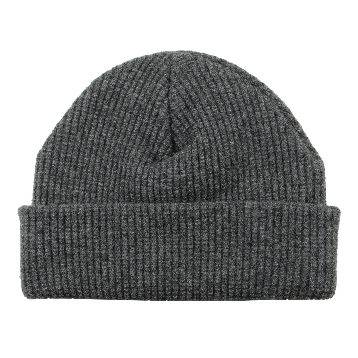 cableami - Waffle Beanie (30% Cashmere) - Gray