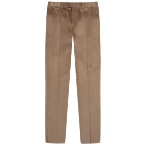 Canali Corduroy Stretch Trousers Mink