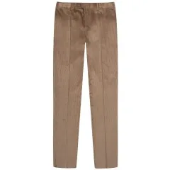 Canali Corduroy Stretch Trousers Mink