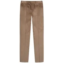 Canali Corduroy Stretch Trousers Mink