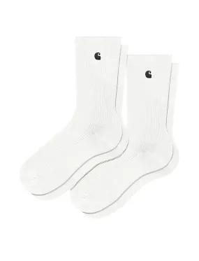 Carhartt WIP Madison Pack Socks White / Black and White / Black