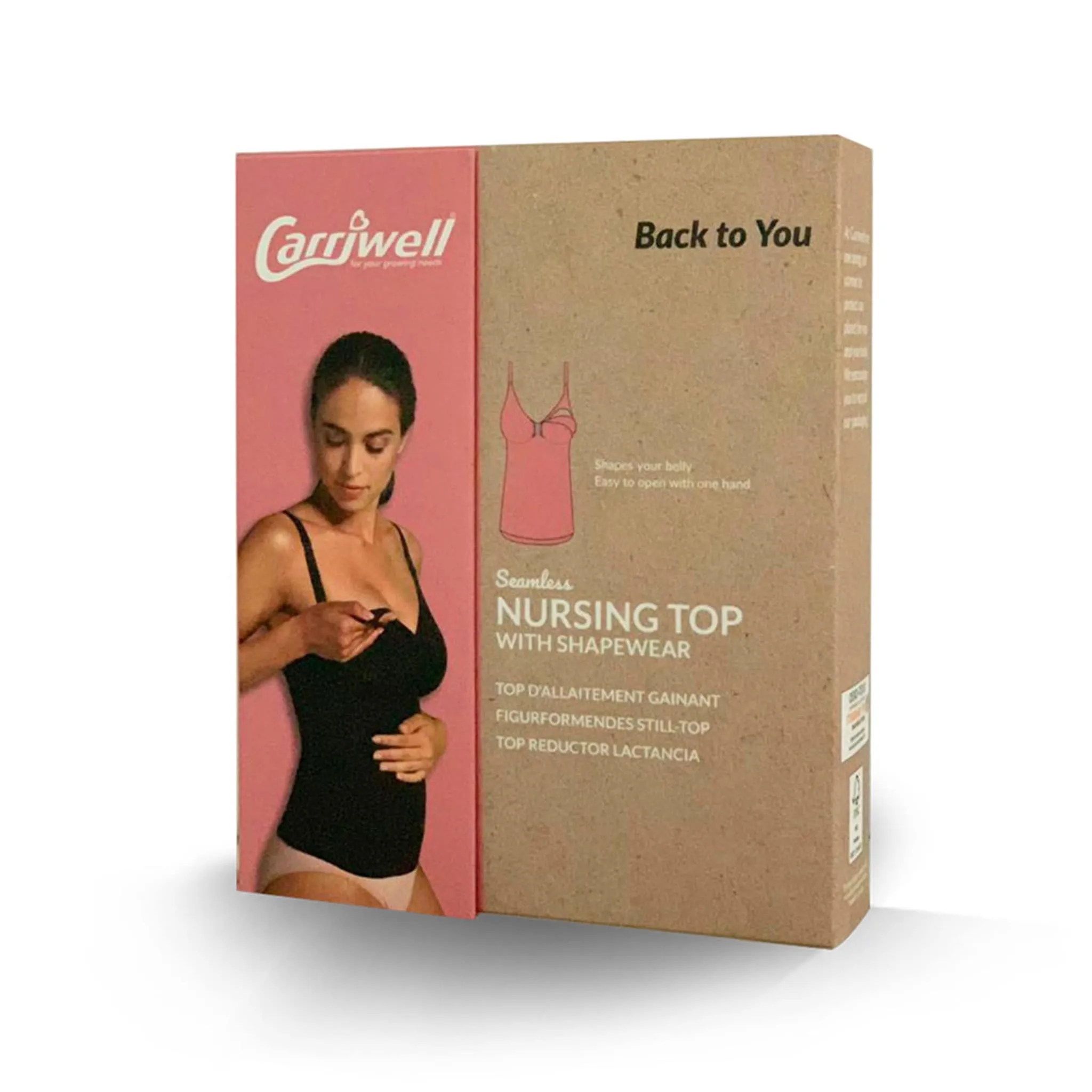 Carriwell Nursing Top with Shapewear  - Clement