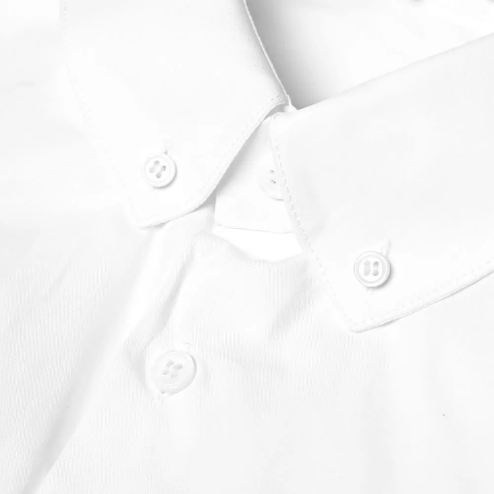 Carven Poplin Button Down ShirtWhite