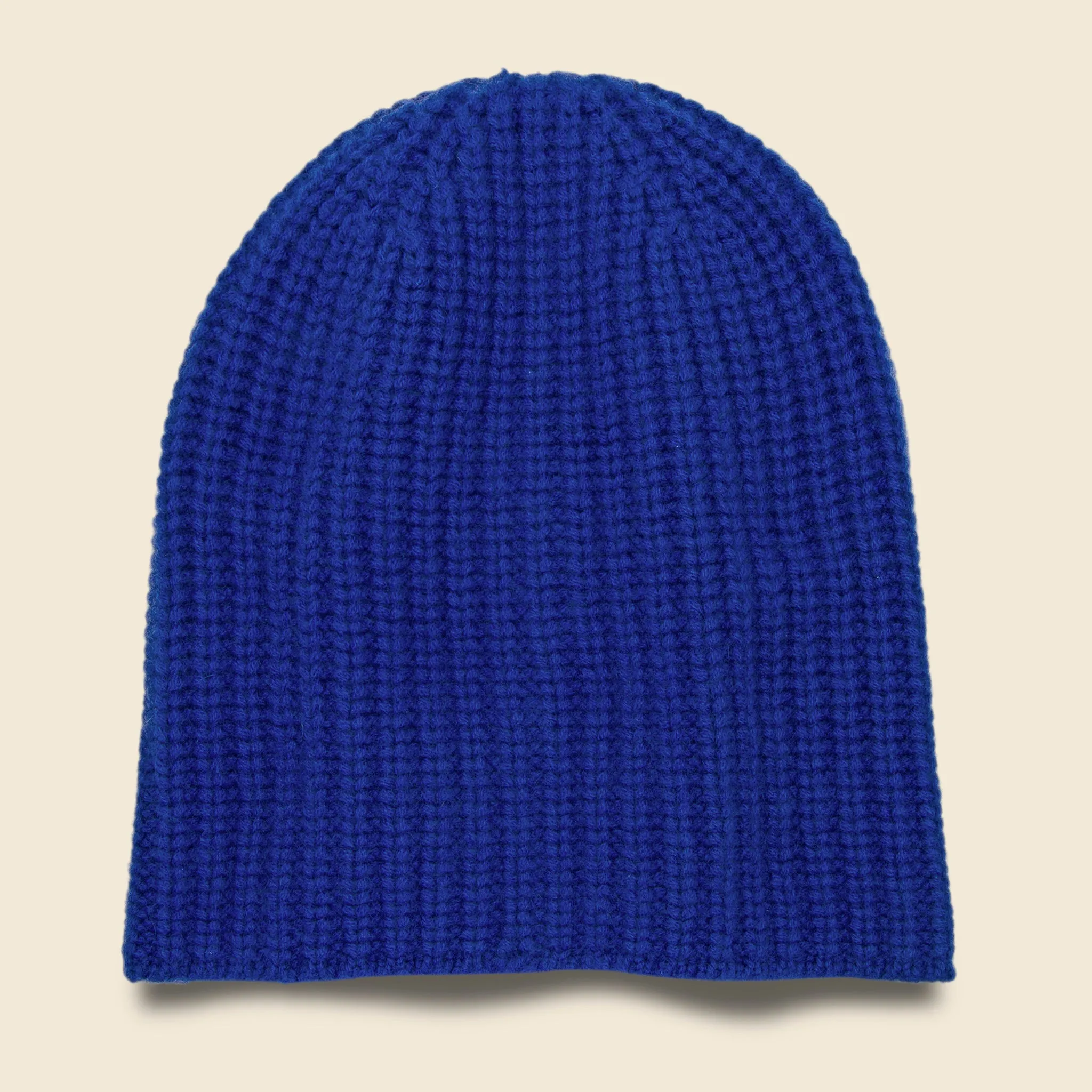 Cashmere Beanie - Cobalt