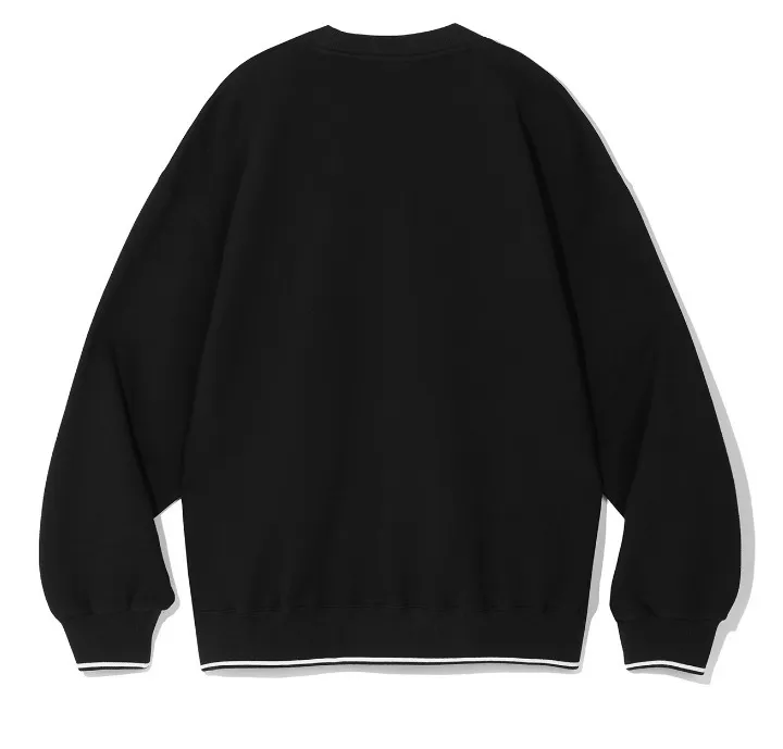 Code graphy  |Unisex Street Style Long Sleeves Plain Logo