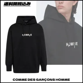 COMME des GARCONS  |Unisex Sweat Street Style Long Sleeves Plain Cotton Logo