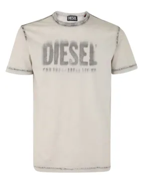 Diesel T-Diegor-E6 Logo Faded T-Shirt