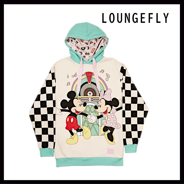 Disney  |Crew Neck Unisex Sweat Street Style Collaboration