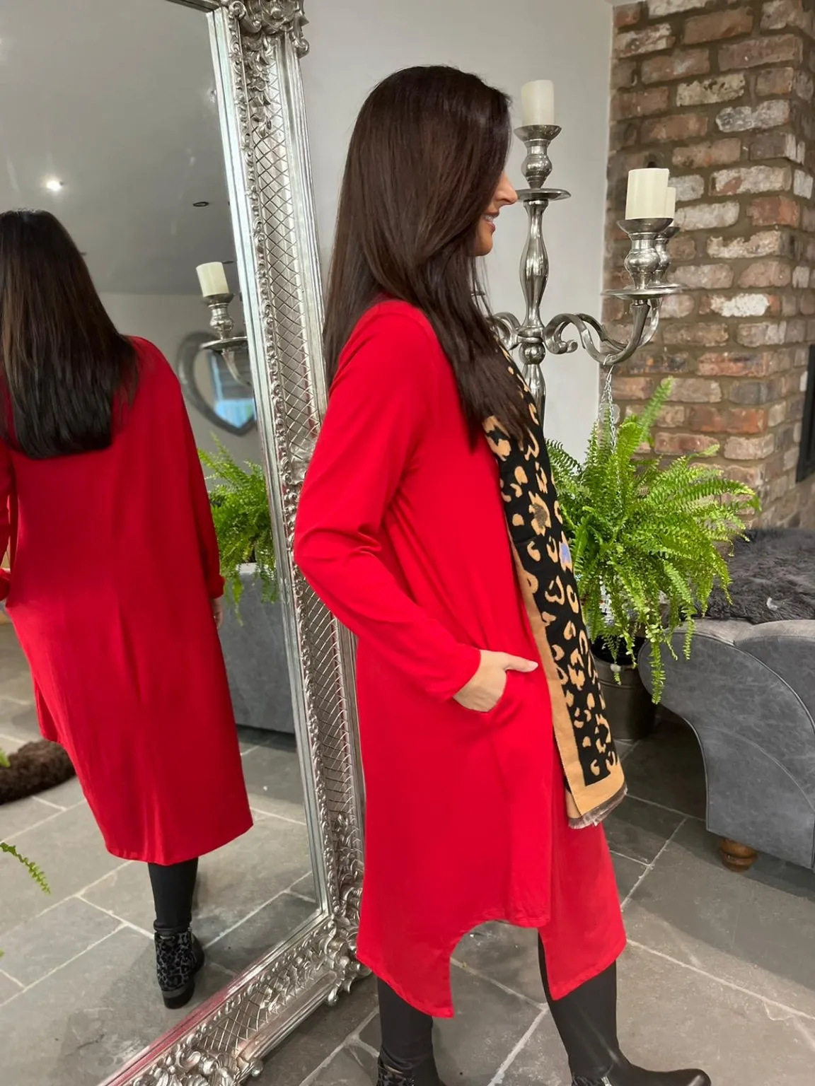 Essential Long Sleeve Dress Celine