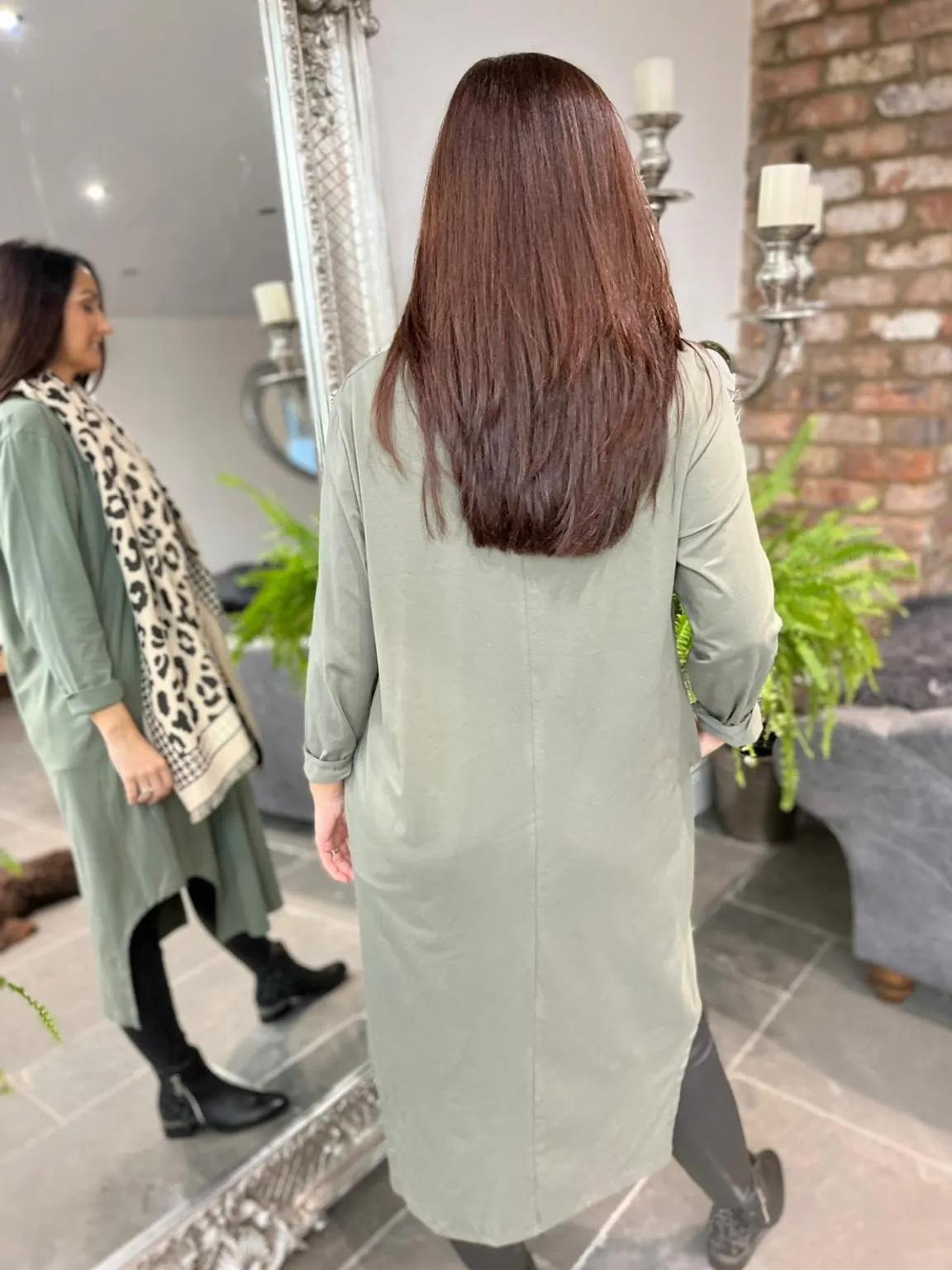 Essential Long Sleeve Dress Celine