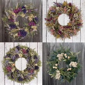 Floral Wreath Collection- In Store Pick-Up Only