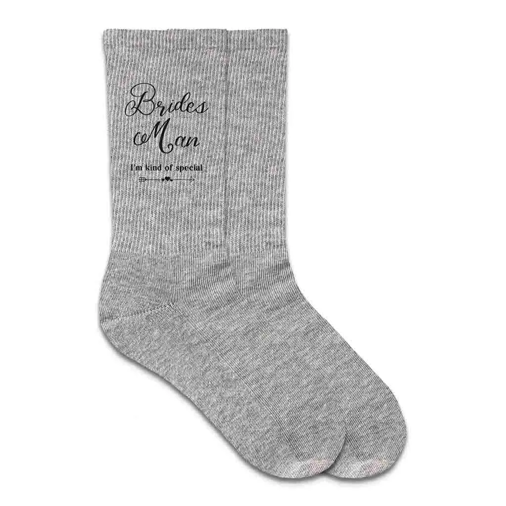 Funny Wedding Party Socks for the Bridesman