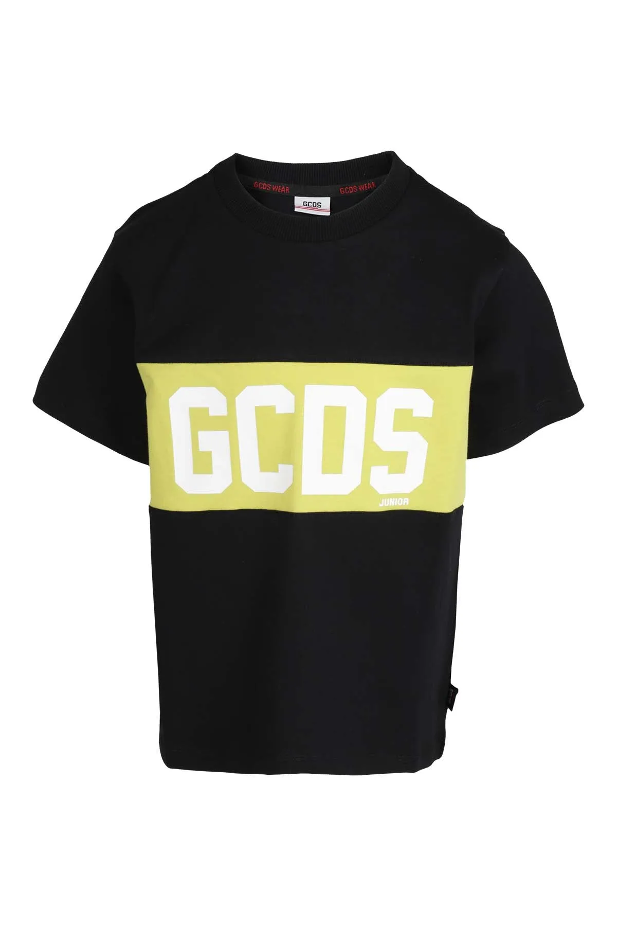 GCDS Kids Logo Printed Crewneck T-Shirt