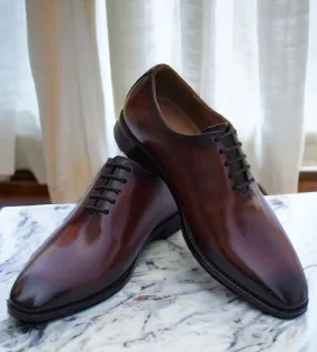 Grant Handmade Wholecut Leather Sole Shoes