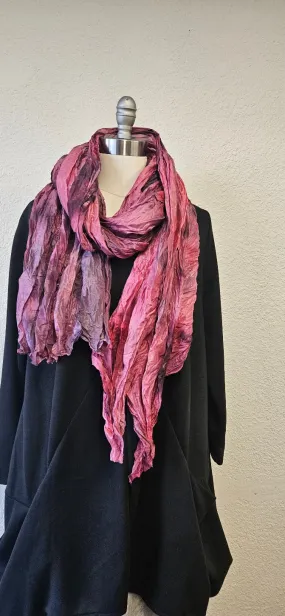 Hand Dyed Silk Scarf