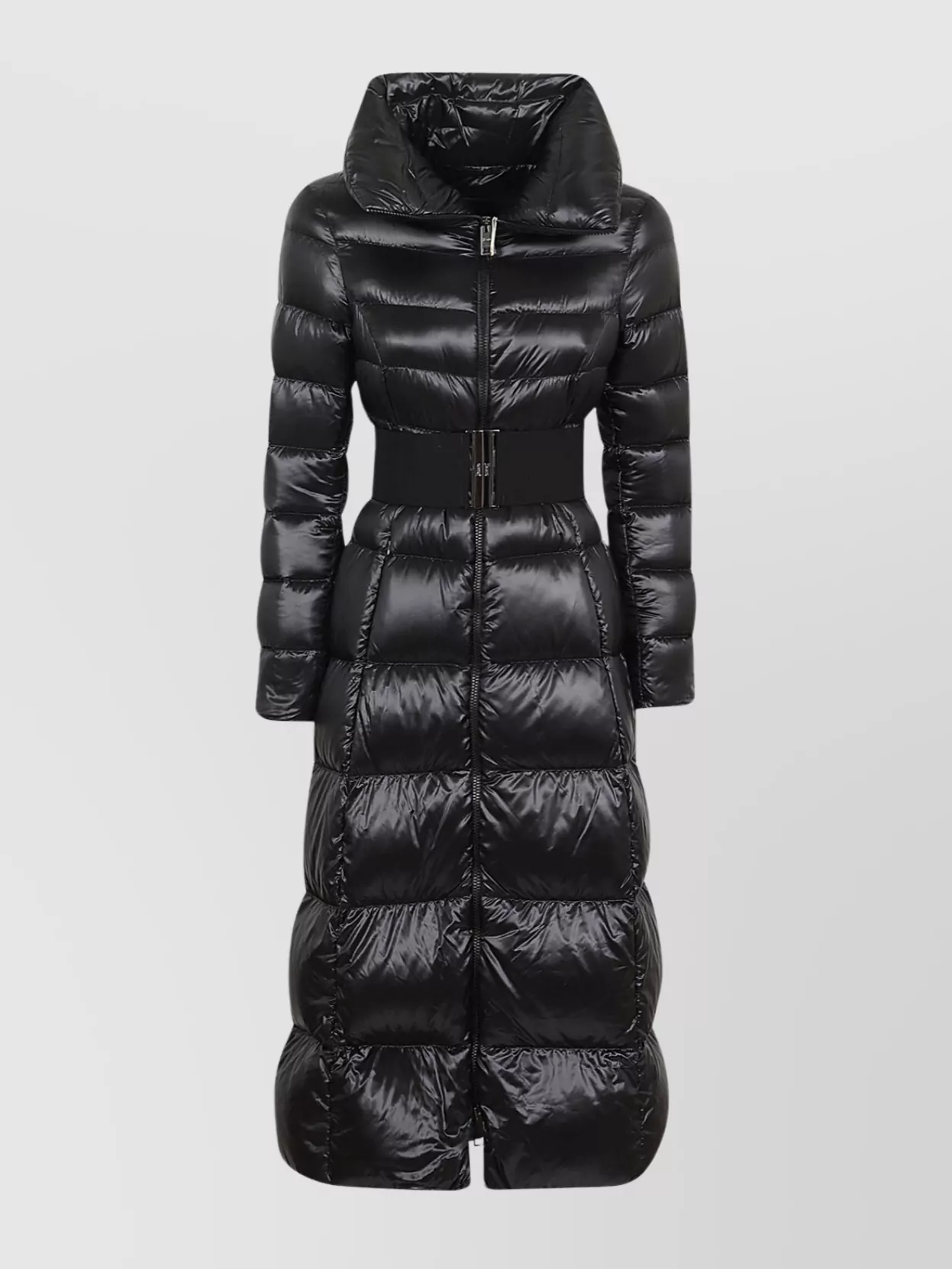 Herno   Down jacket long belted waist