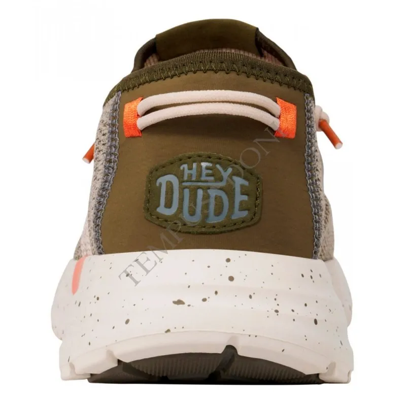 HEY DUDE - SIROCCO M SPORT MODE -  GREEN/DUSTY OLIVE/ORANGE - HEY DUDE - Tempus Doni