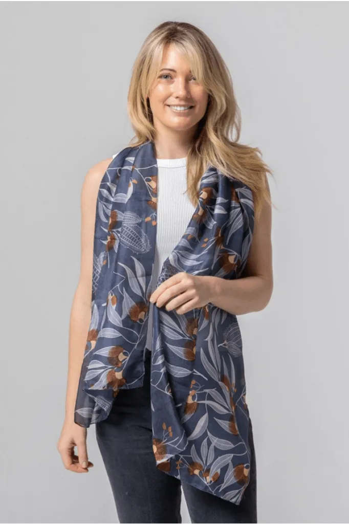 Indus - Silk Scarf - Banksia