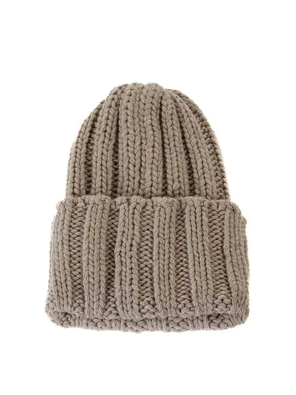 Inverni Dove Gray Cashmere Beanie