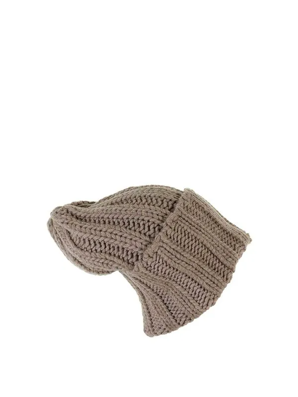 Inverni Dove Gray Cashmere Beanie