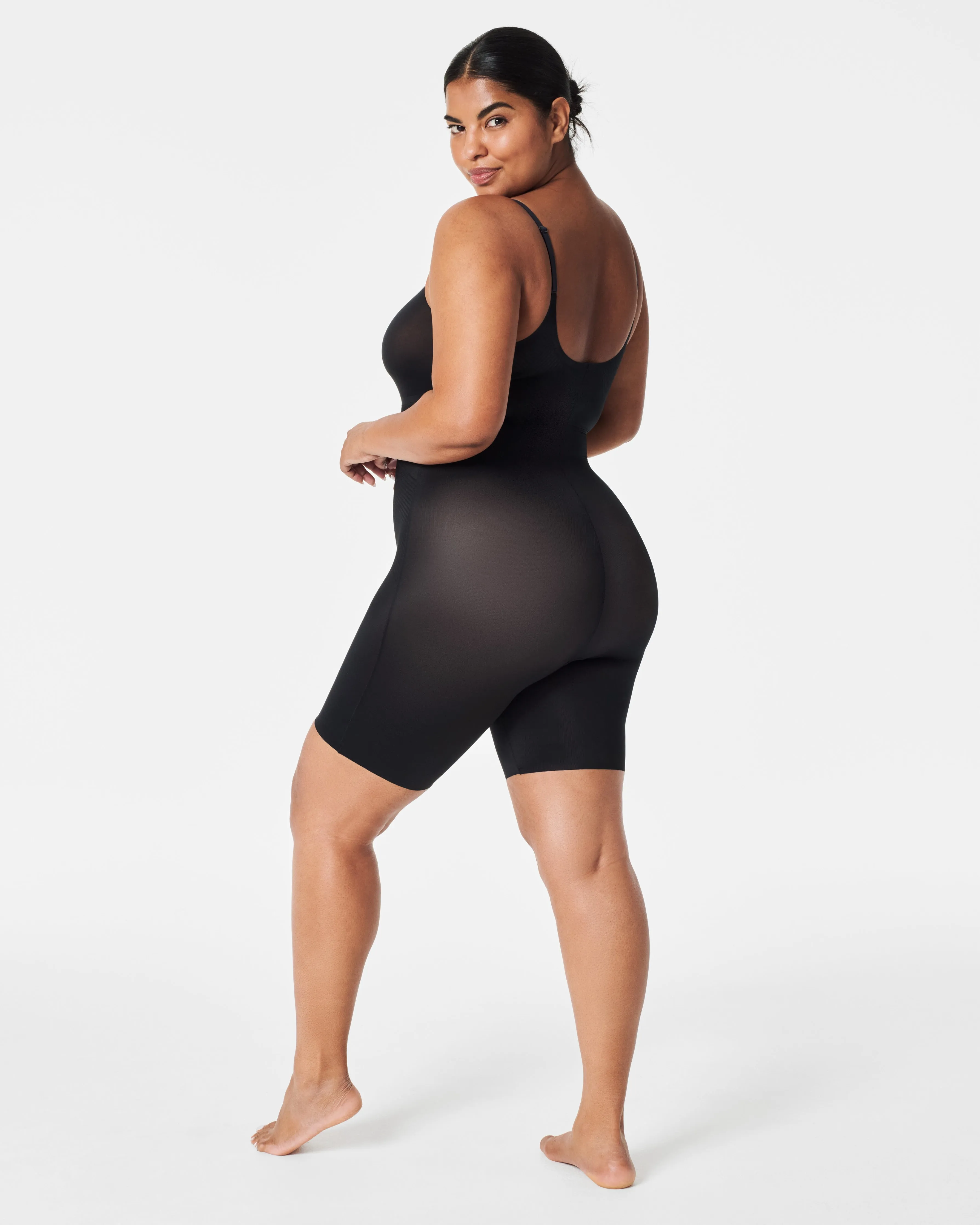 Invisible Shaping Mid-Thigh Bodysuit