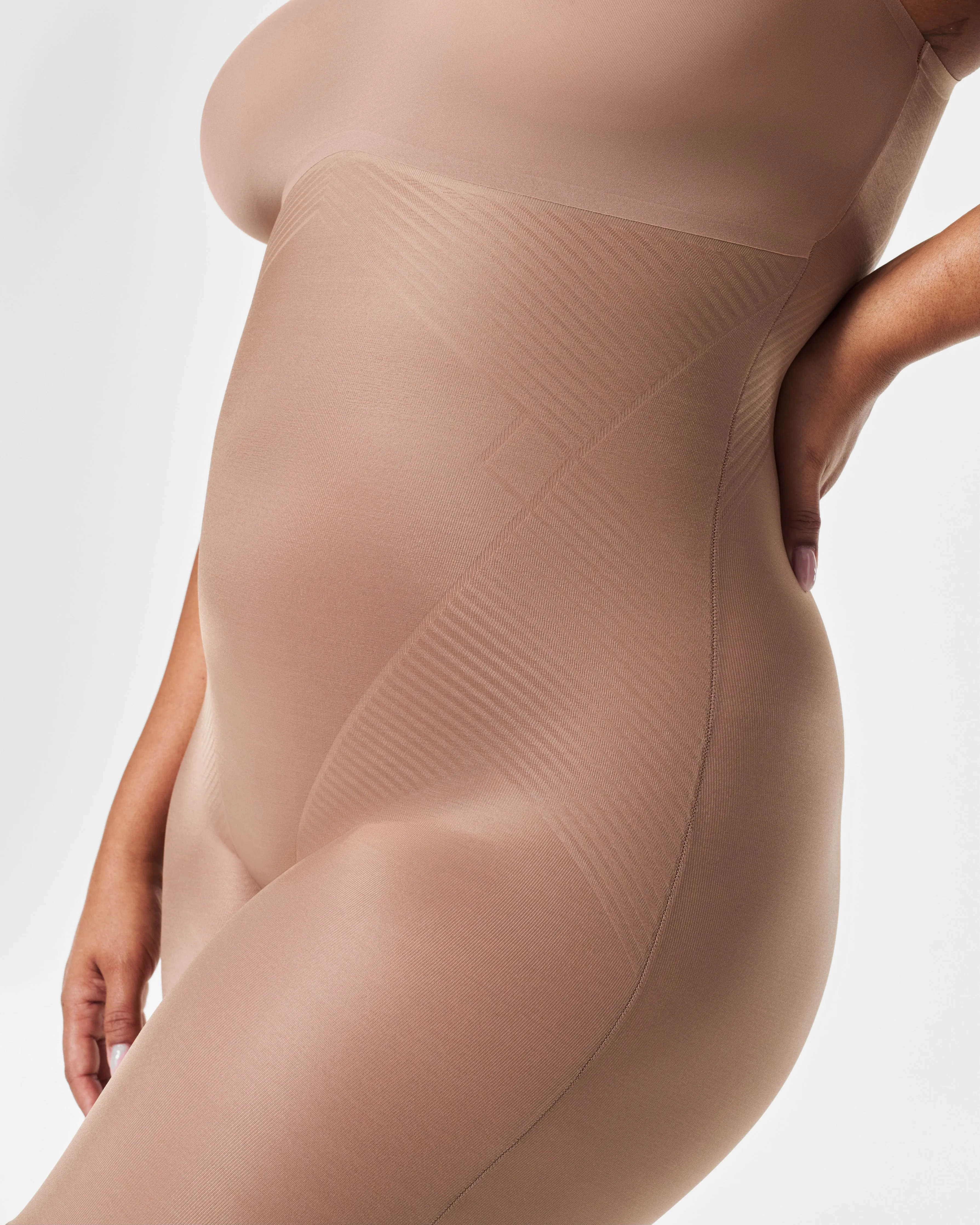 Invisible Shaping Mid-Thigh Bodysuit