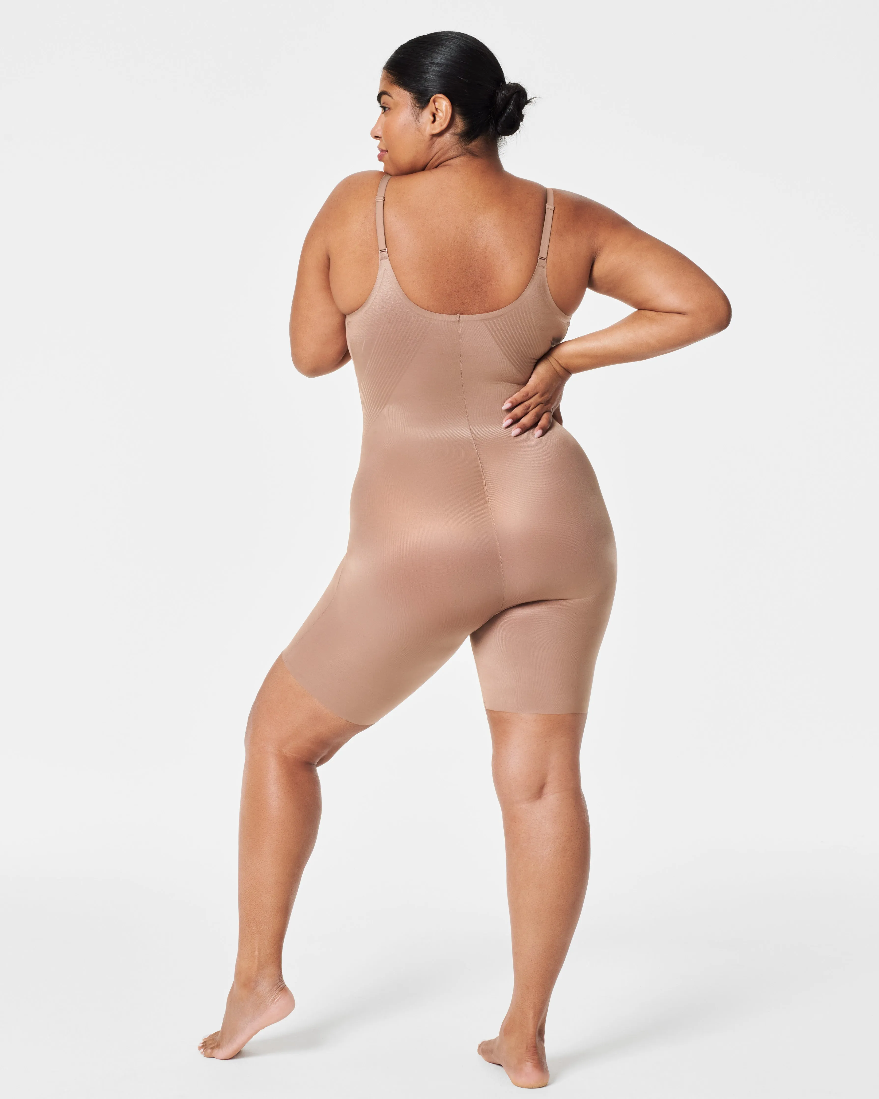 Invisible Shaping Mid-Thigh Bodysuit